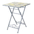 Sorrento bistrotafel ijzer outdoor - 58x58x76cm - blauw