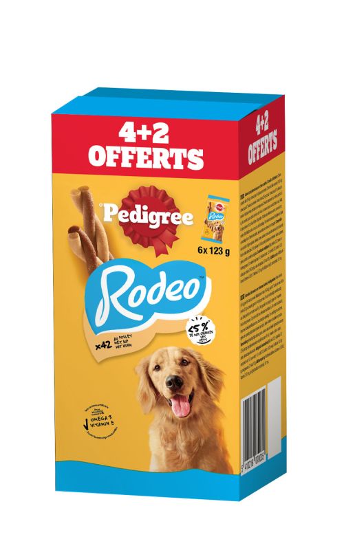 Pedigree Rodeo Kip Promopack 4+2 Gratis