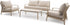 TIERRA Monti lounge sofa set - champagne