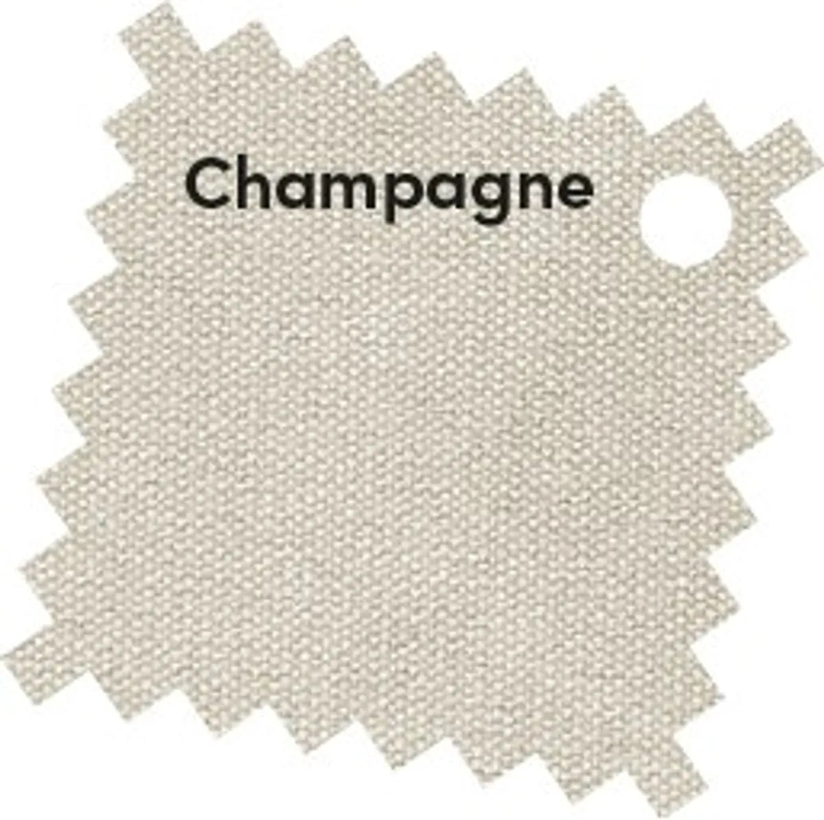 BEAUFORT Premium parasol 320x320cm- doek champagne- stok sandstone  excl. voet