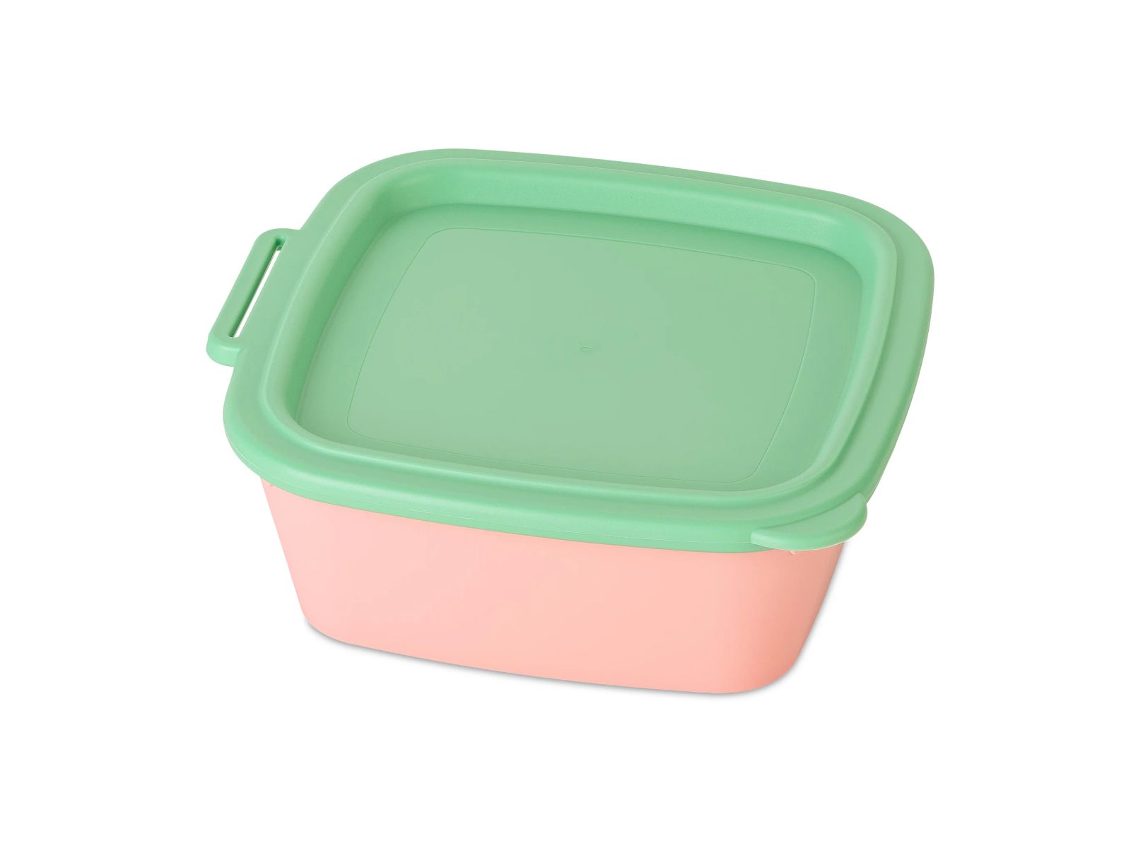 KOZIOL Nora box met deksel 750ml - sweet pink/ mid green