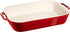 STAUB Ceram gratineerschaal 34x24cm - kers