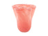 Present Time Ruffles vaas glas - roze - Medium