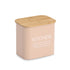 ZELLER Voorraaddoos Kitchen 2300ml - bamboo/metaal - almond