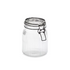 ZELLER Bewaarpot glas 1000ml met clip