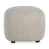 QUAX Gomi swivel & gliding poef - clay
