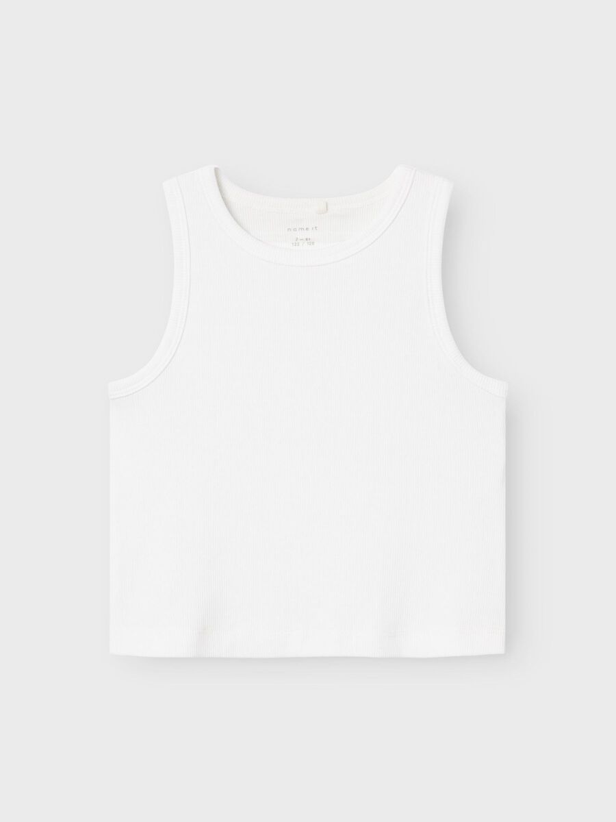 NAME IT G Topje - bright white- 134/140