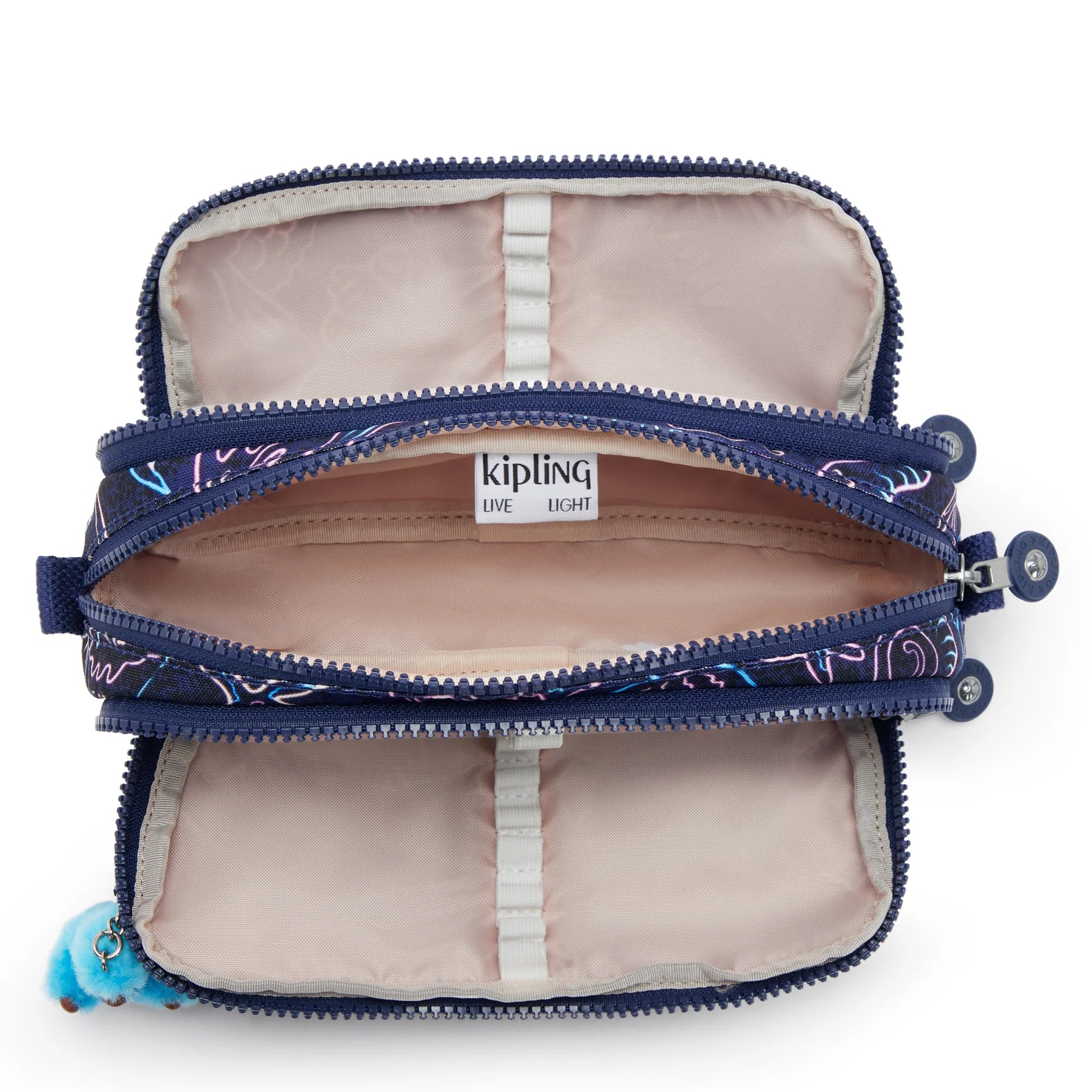 KIPLING Gitroy pennenzak - disco fish