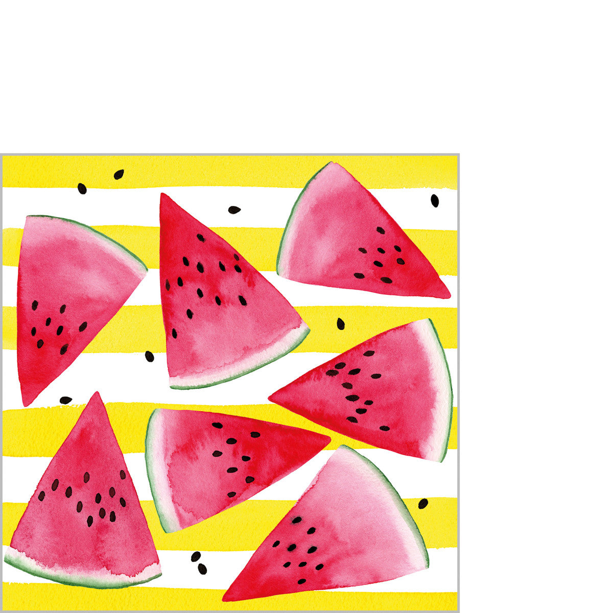 PPD Servetten - 25x25cm - Melon & stripe