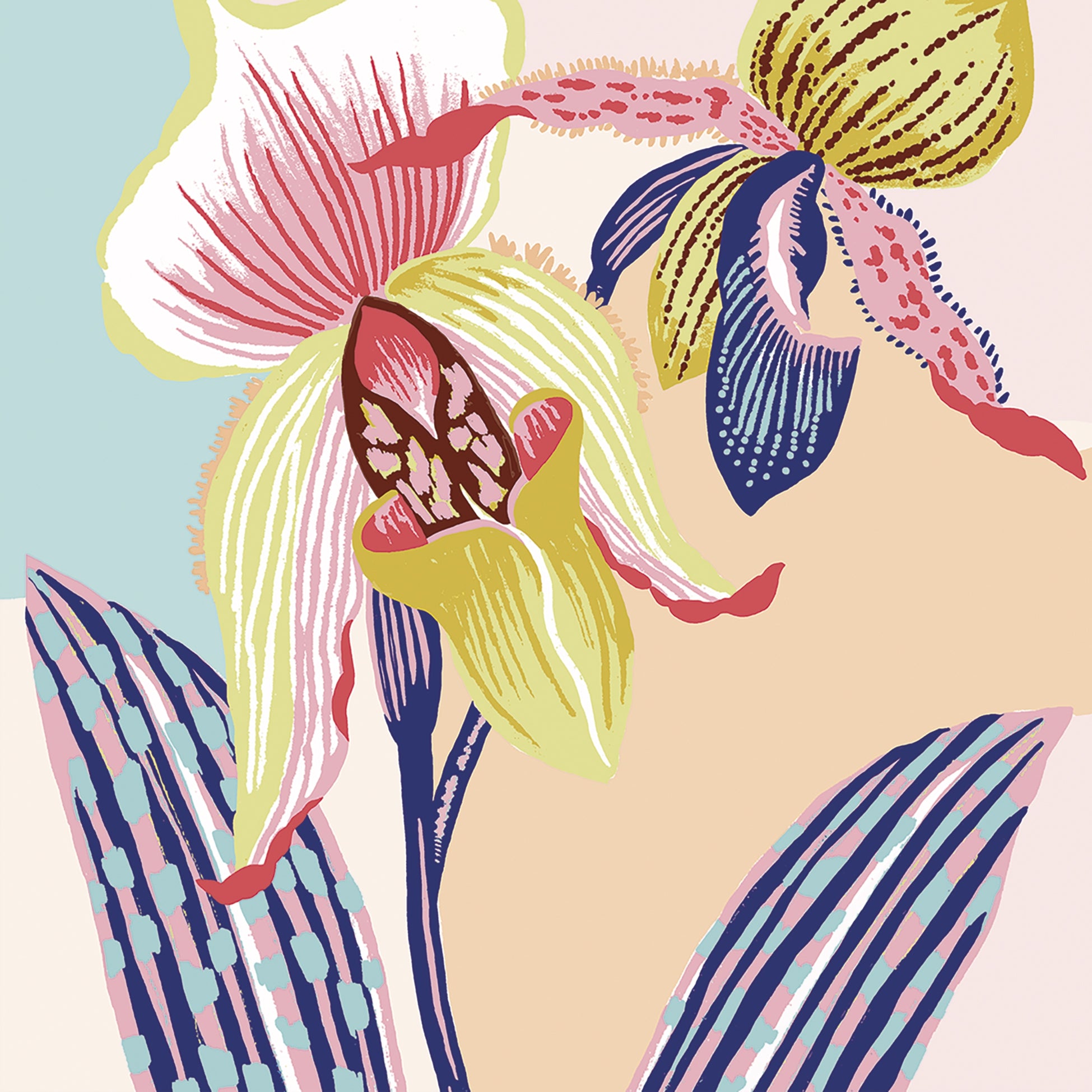 PPD Servetten - 33x33cm - Paradisio orchid
