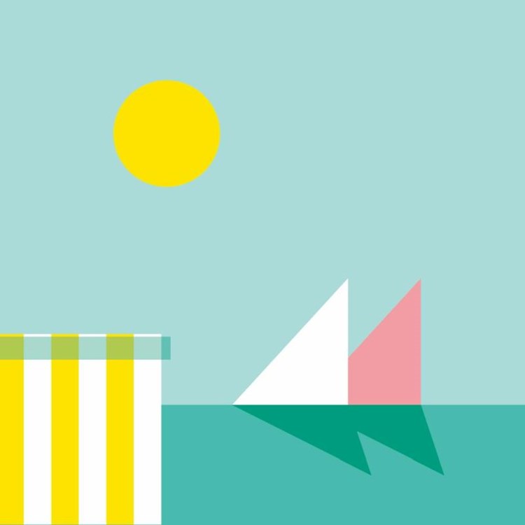 PPD Servetten - 25x25cm - Cannes plage