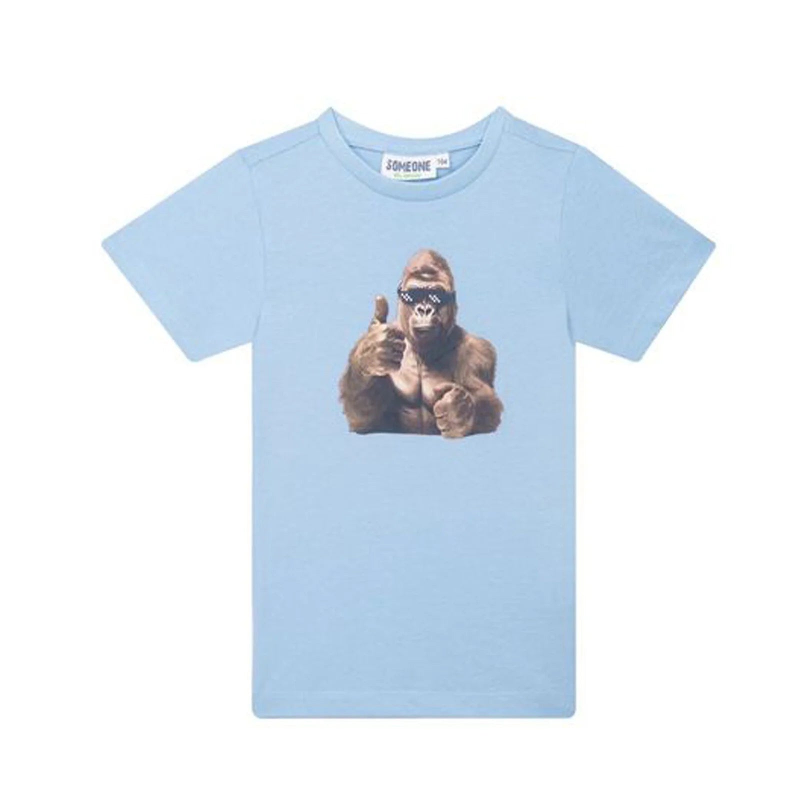 SOMEONE B T-shirt DRIES - l. blauw - 98