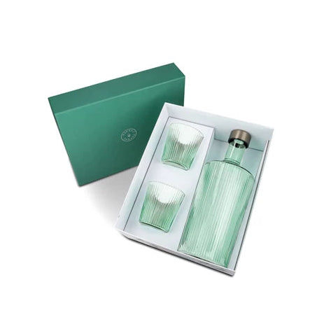 PAVEAU Geschenkset BONDI - fles met 2 glazen