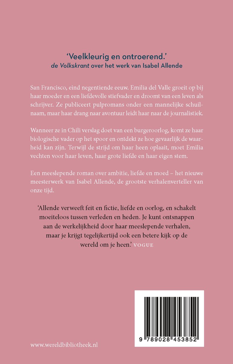 Mijn naam is Emilia del Valle - Isabel Allende