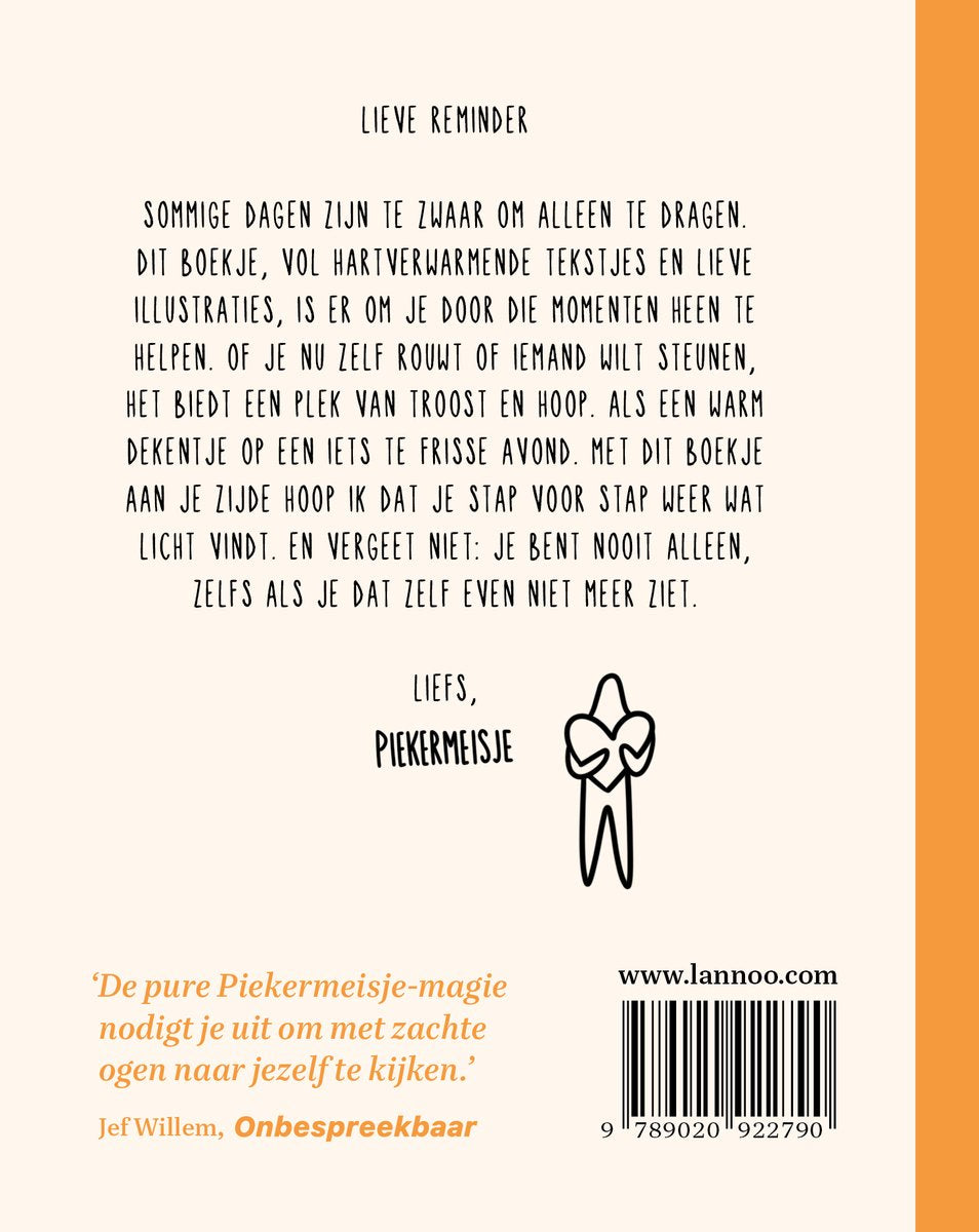 Een boek als een warm dekentje - Piekermeisje