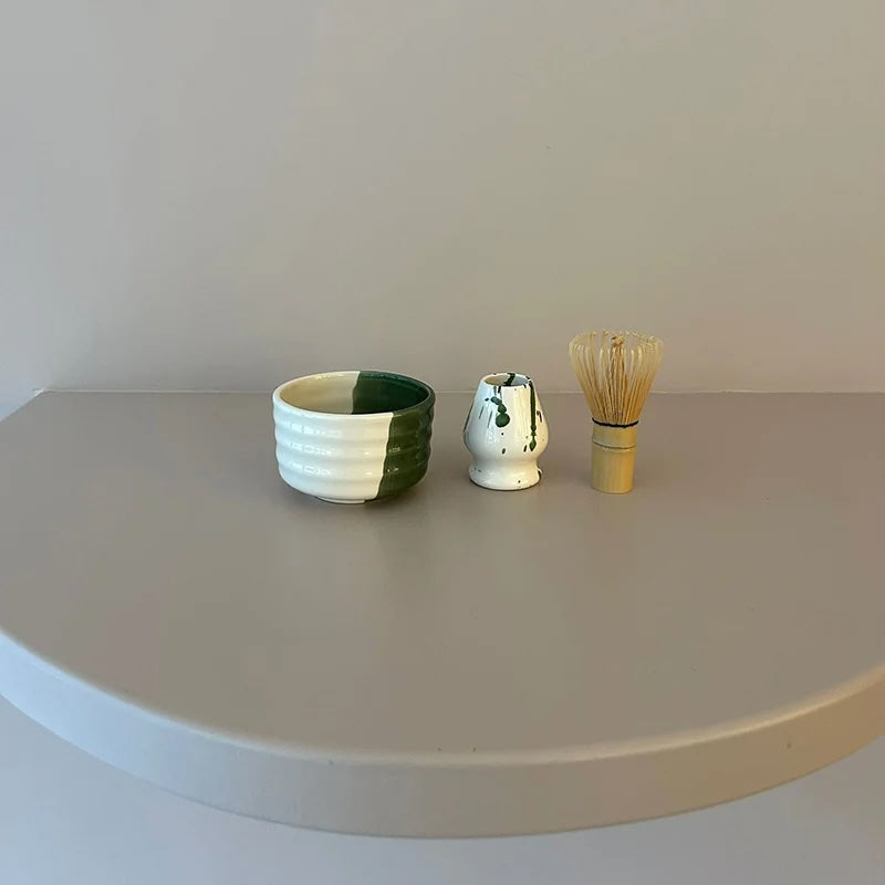 VAL Matcha set - d. groen