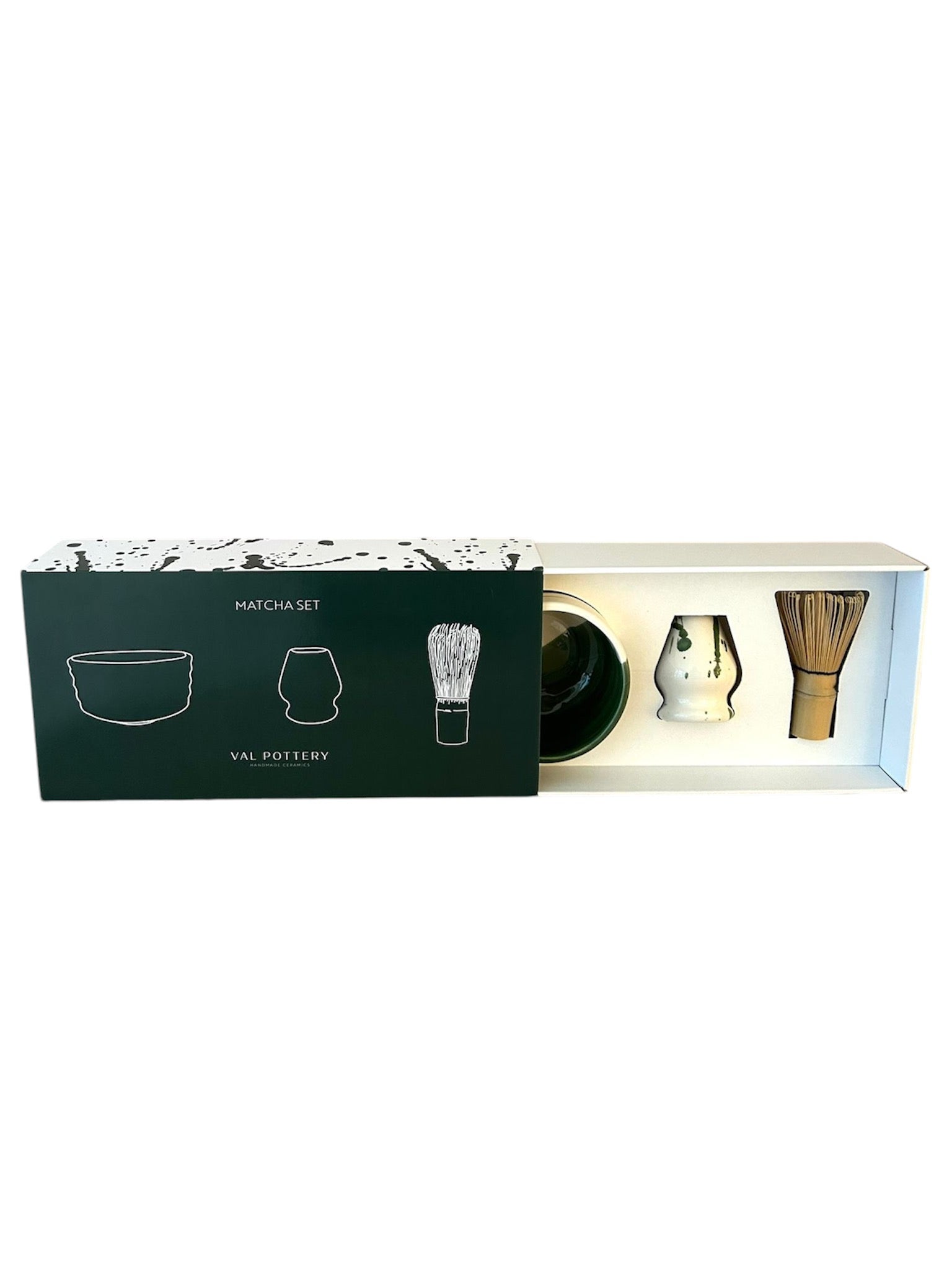VAL Matcha set - d. groen