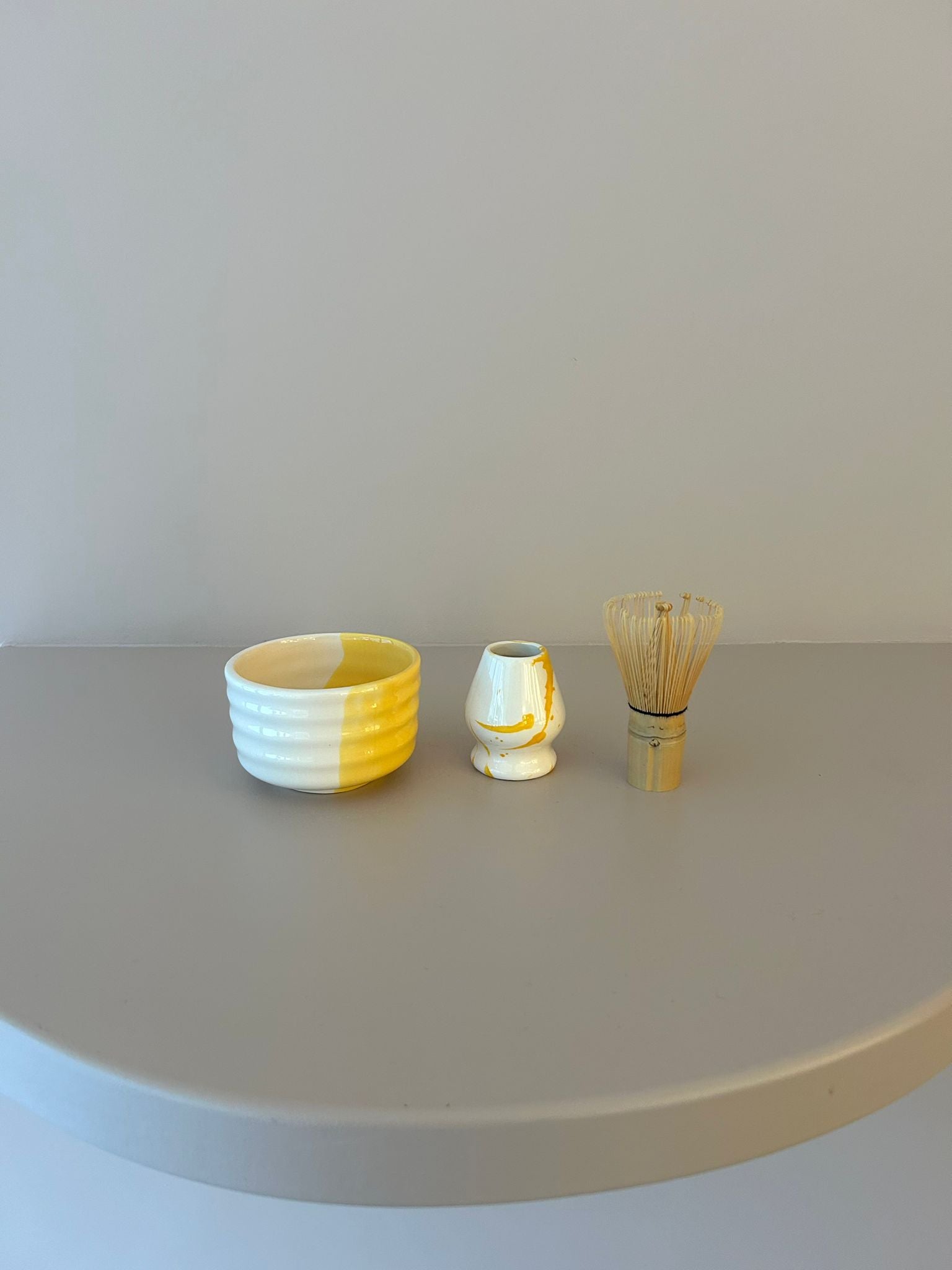 VAL Matcha set - geel