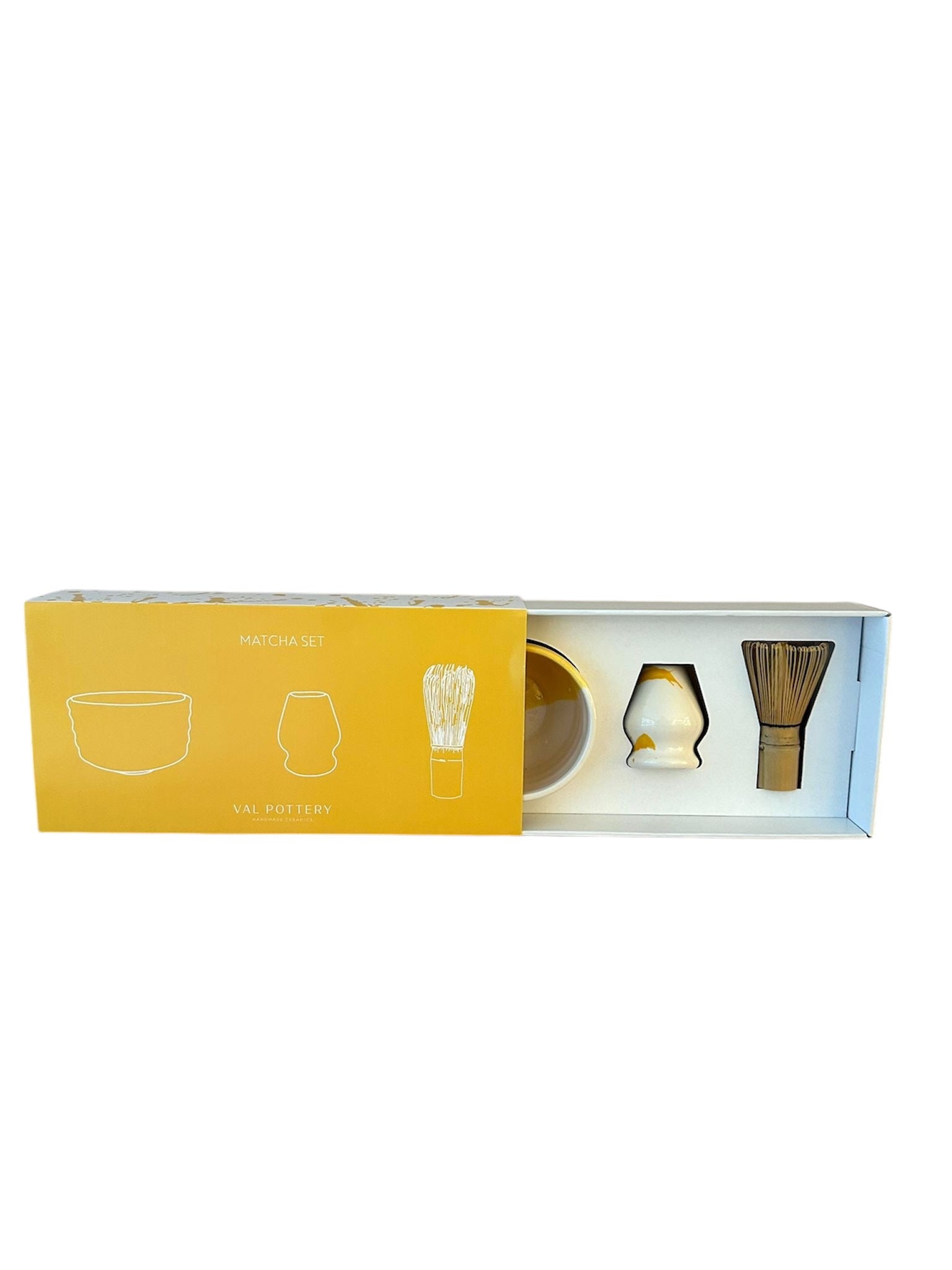 VAL Matcha set - geel