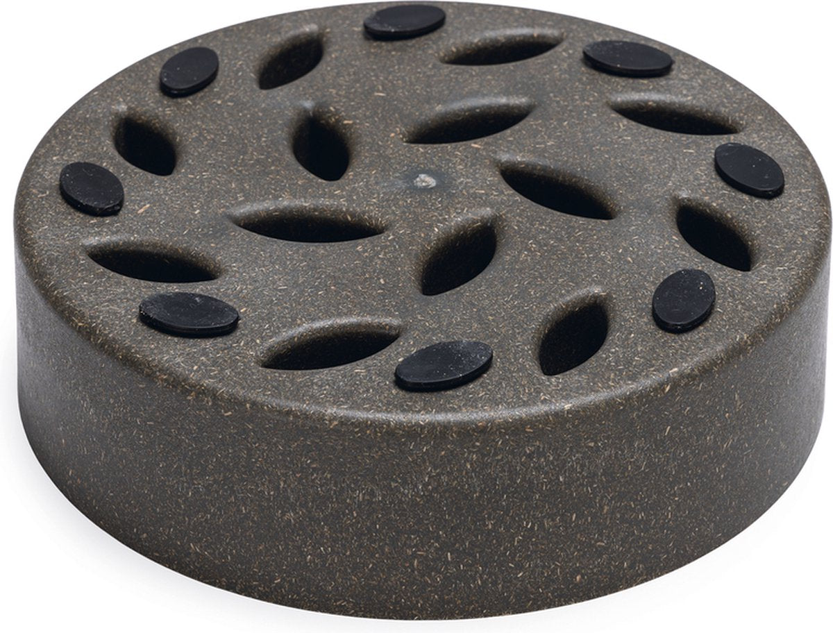 Designed by Lotte Hondenvoerbak POM grijs - 21cm Bamboo