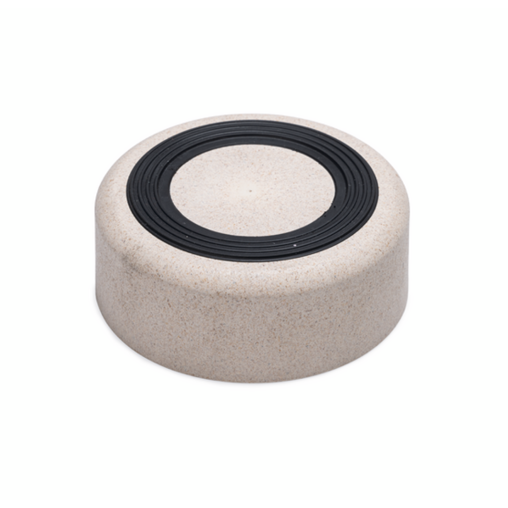 Designed by Lotte Hondenvoerbak NOOR beige - 12cm Bamboo