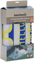 BEEZTEES Koelmat Hello summer - 100x60cm Blauw/wit