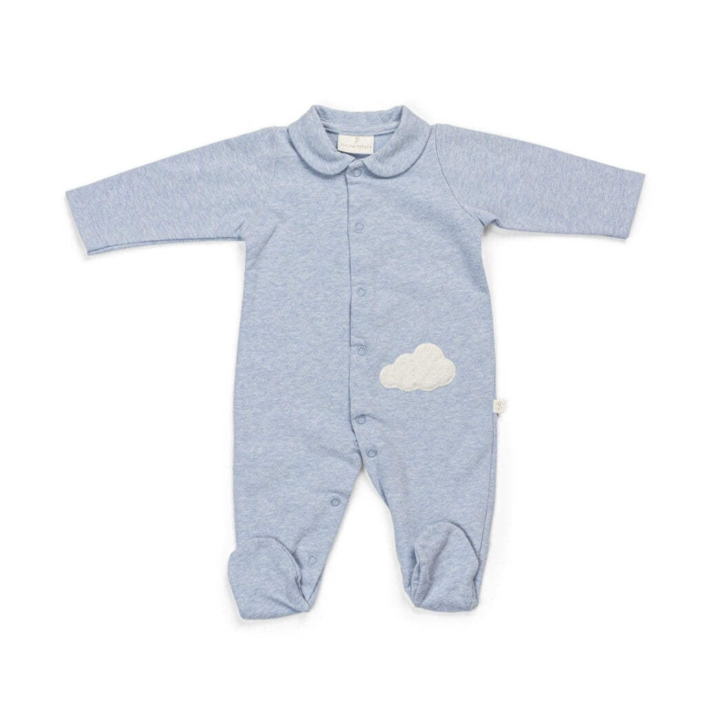 LIVING NATURE Felix babypakje - blauw - 3m