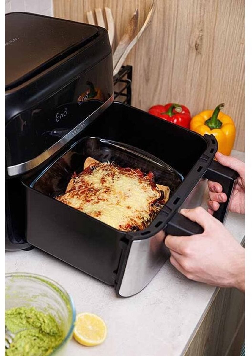 PYREX Airfryer schaal vierkant - 22x22cm 2.2L