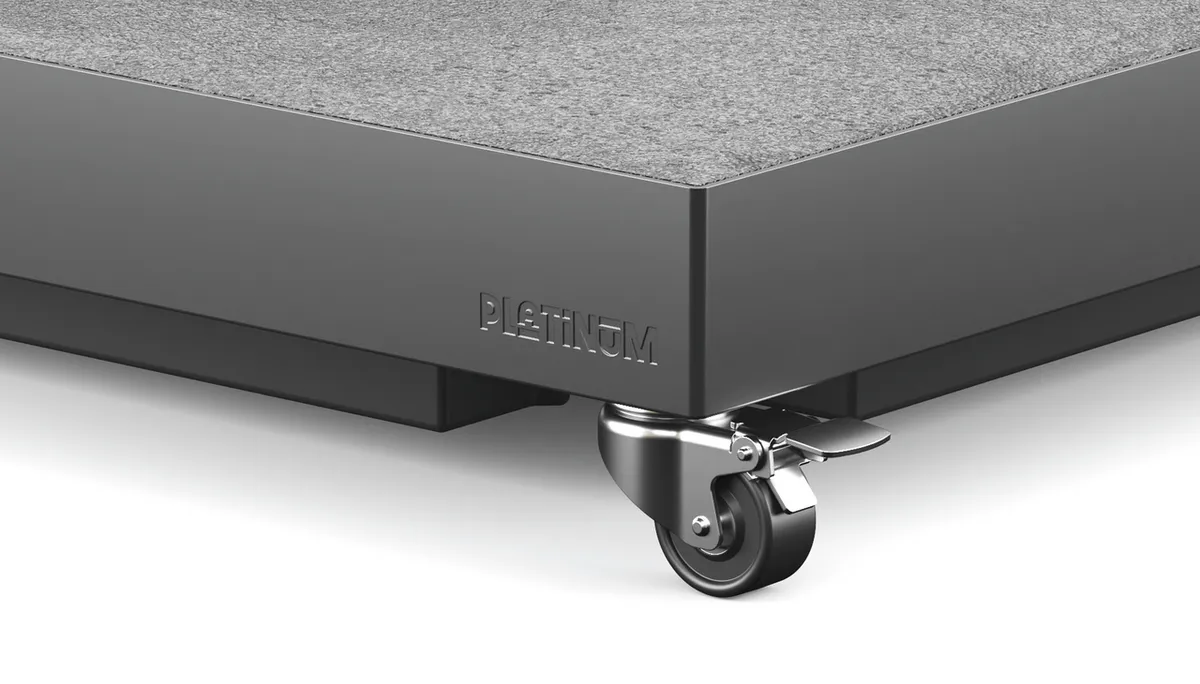PLATINUM Ceramica parasolvoet 90kg - antraciet