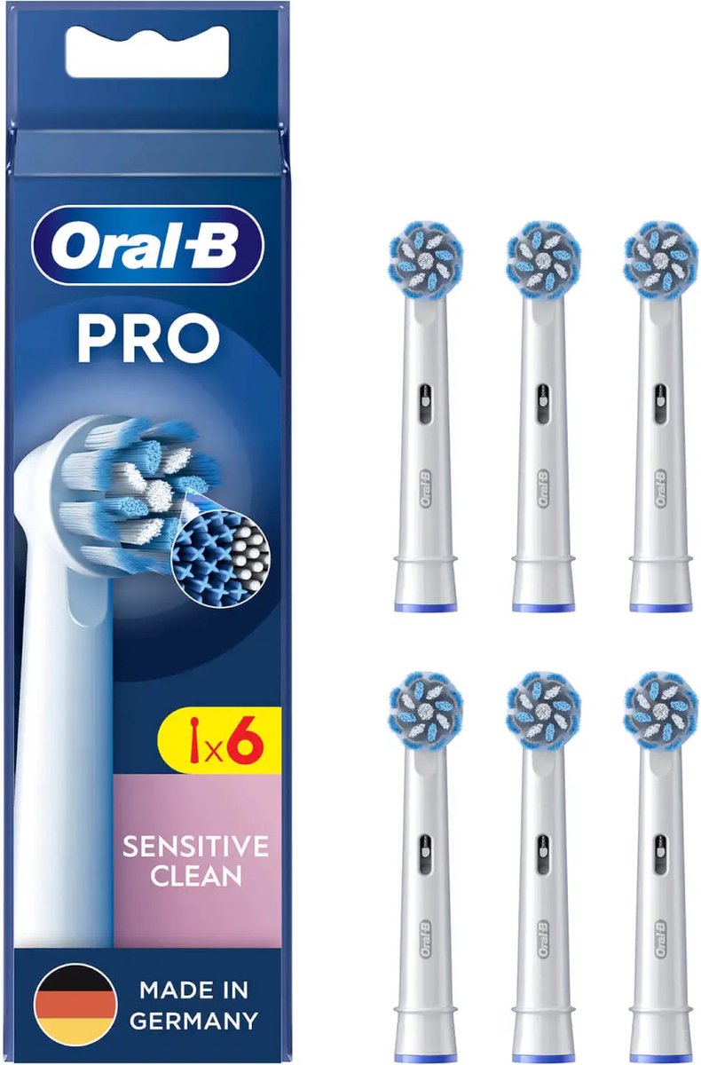ORAL B Refills sensitive clean - 6st.