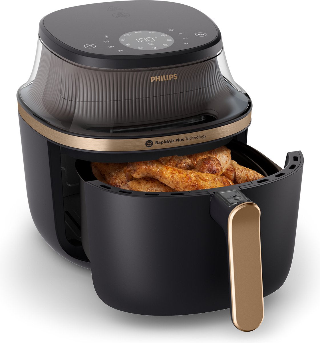 PHILIPS Airfryer serie 3000 7.2L - zwart
