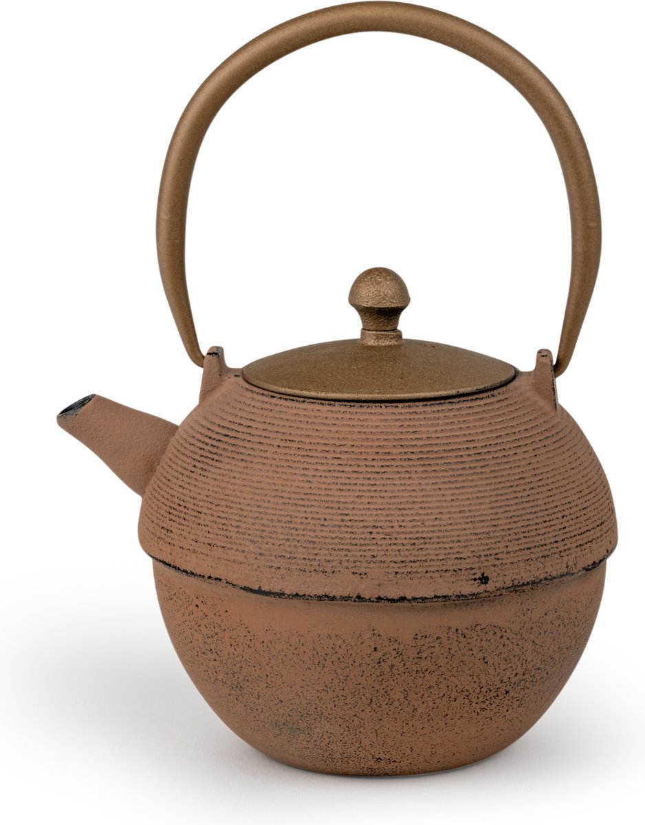 BREDEMEIJER Asia Sakura theepot 1,2L - kastanjebruin