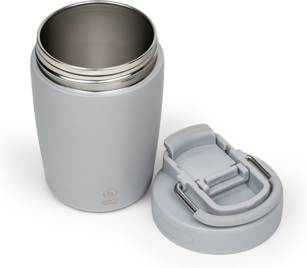 LEOPOLD Moshi koffie to-go - grijs