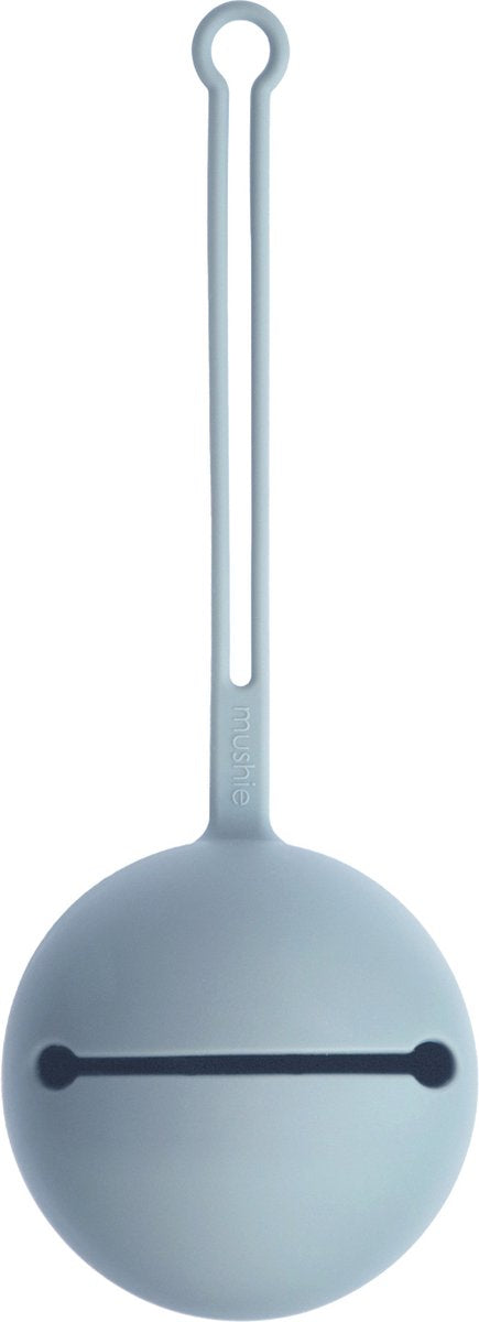 MUSHIE Fopspeenhouder - powder blue