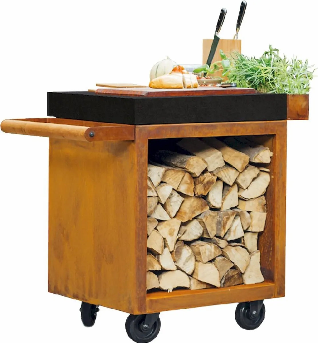 OFYR - Mise en Place table Corten 65 PRO - Ceramic donker grijs