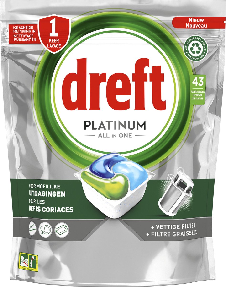 DREFT Platinum Allin1 - 43 tabs - original