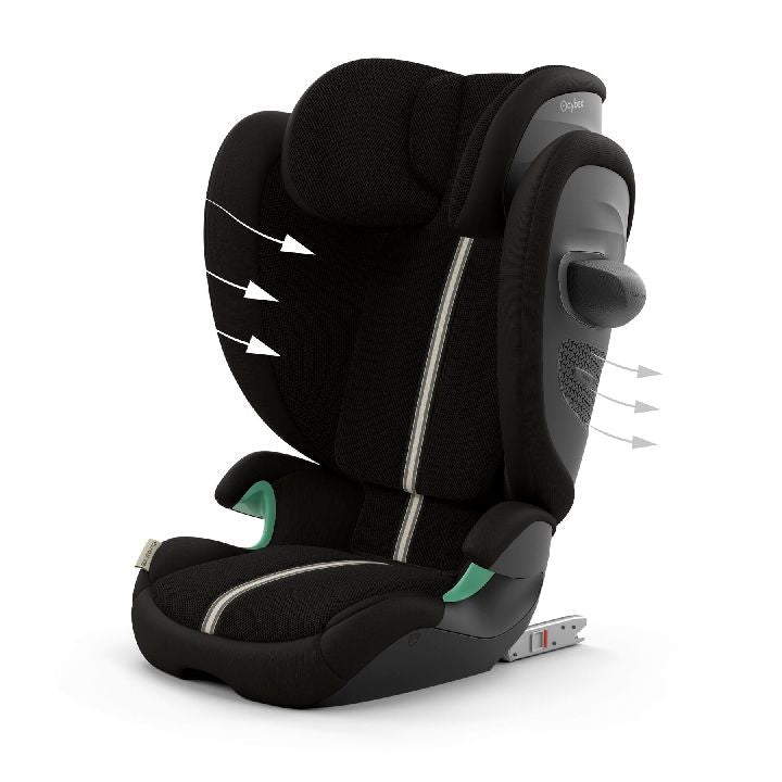 CYBEX Solution G2 plus autostoel - moon black