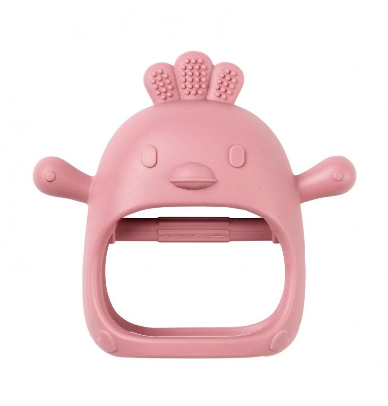 NATTOU Bijthandschoen silicone - oud roze