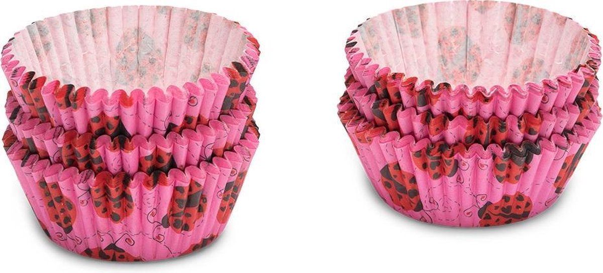PATISSE Cupcakevormpjes papier lieveheersbeestje Ø5cm - 200st
