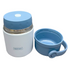 NERTHUS Voedseldrager geïsoleerd 650ml - blauw