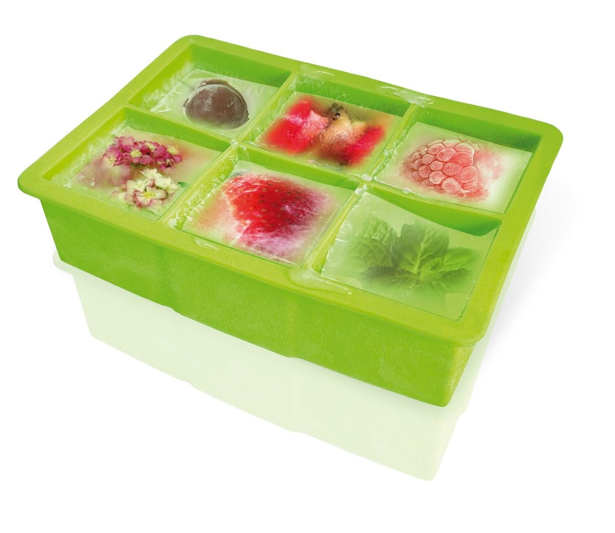NERTHUS Ijsblokschaal silicone 4.5x4.5cm