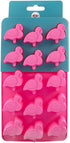 DOTZ Ijsblokjesvorm - 21x11x2cm - flamingos