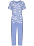PASTUNETTE Dames pyjama - blauw - 42
