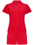 PASTUNETTE Dames shortama - rood - 36