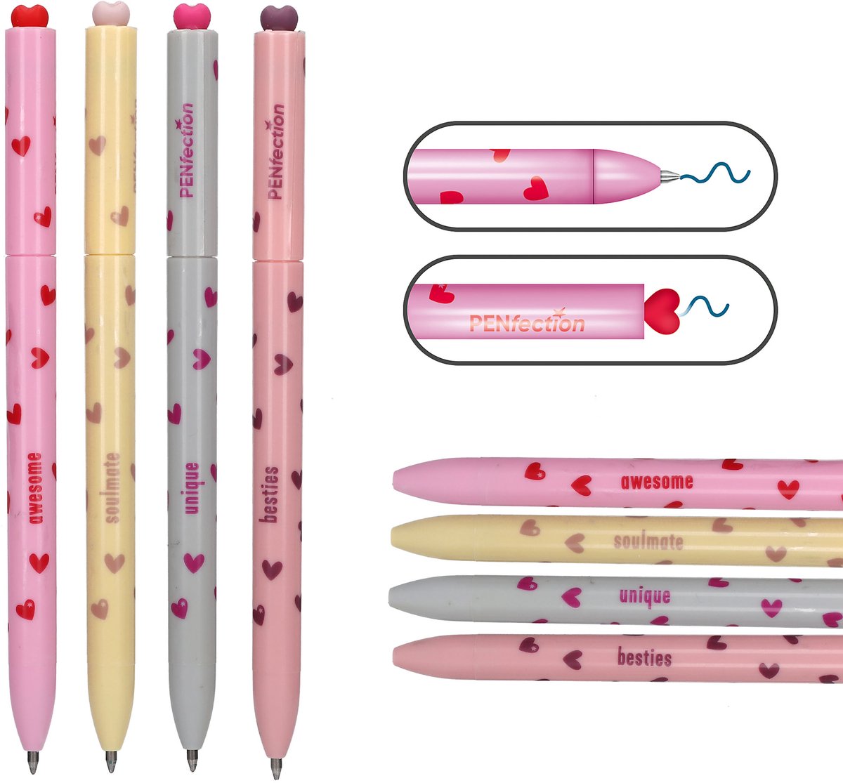 PENfection gelpen - Twist heart