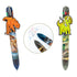 DINO WORLD Gelpen met 6 kleuren