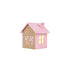 I-TOTAL Birdhouse alarm clock - pastel pink