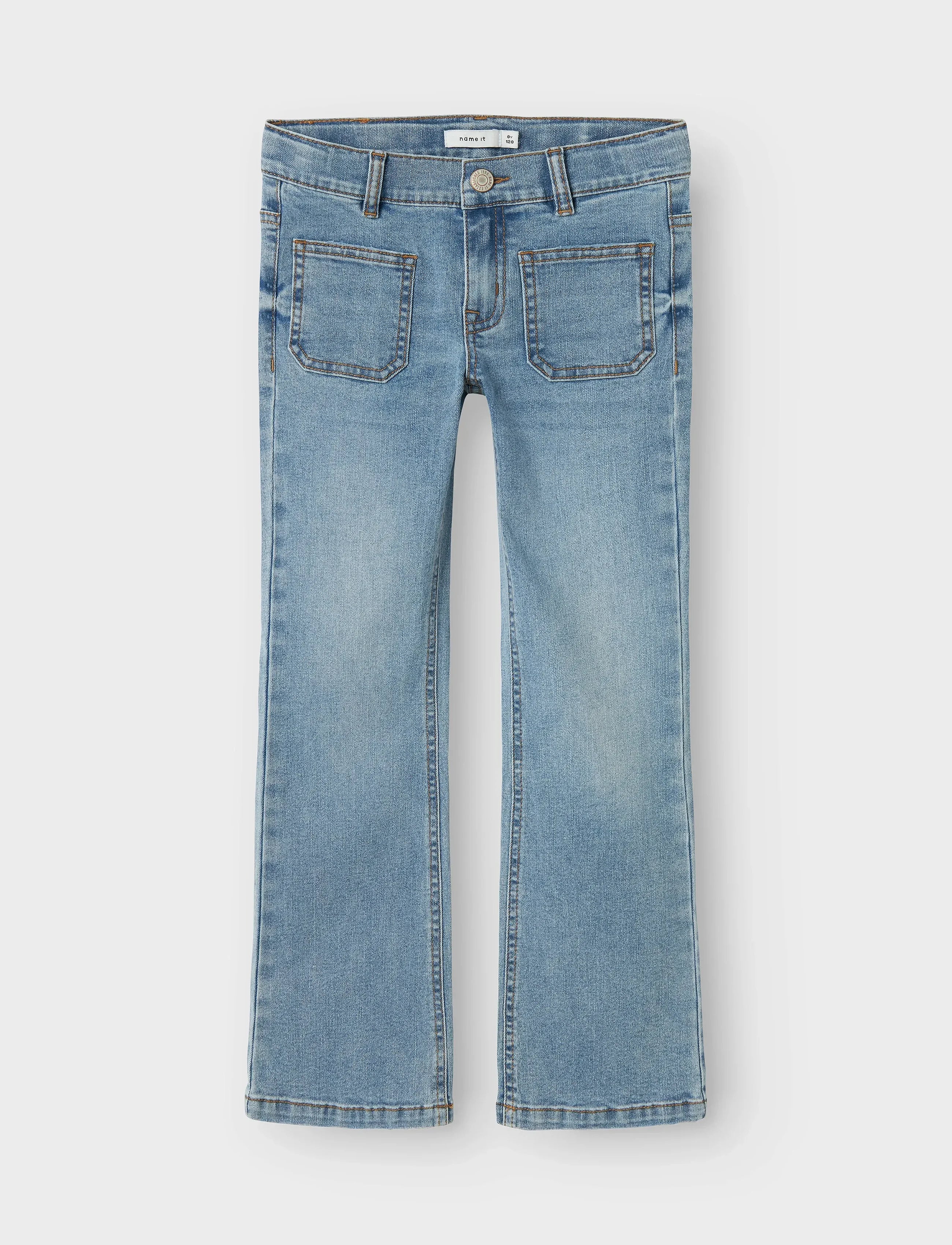 NAME IT G NKFPOLLY skinny boot jeans 7563-QT K - l. blue - 122