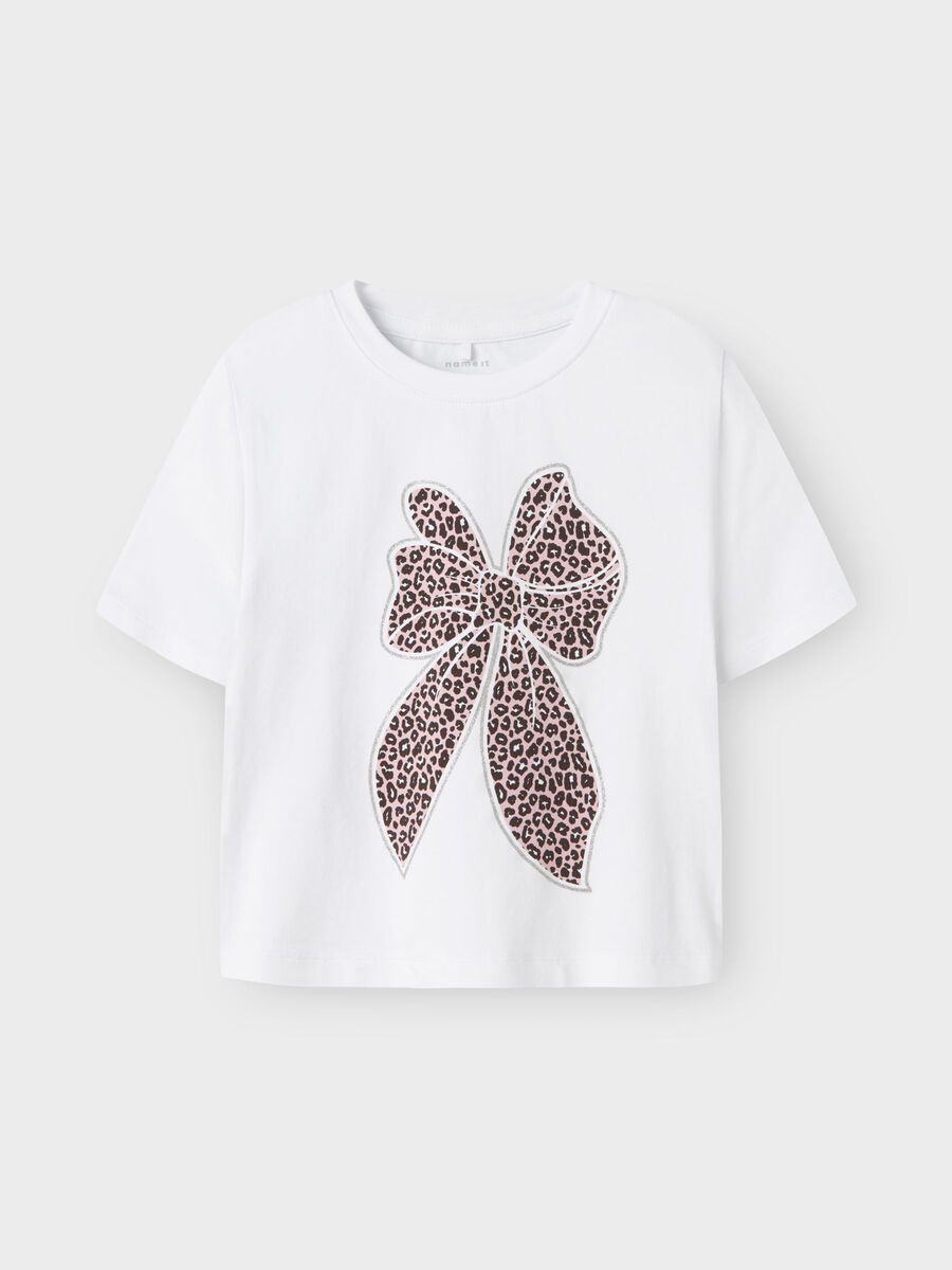 NAME IT G NMFLEOANJA shirt - bright white - 110