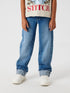 NAME IT G NKFROSE straight fold jeans 4224-AZ - med. blue - 128